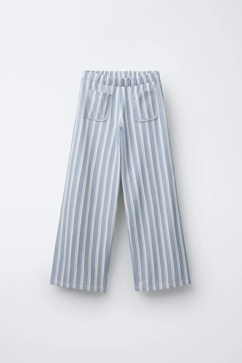 pantalón a rayas zara kids