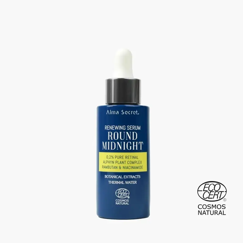 Alma Secret Round Midnight 0,2% Retinal puro sérums más recomendados por los dermátologos