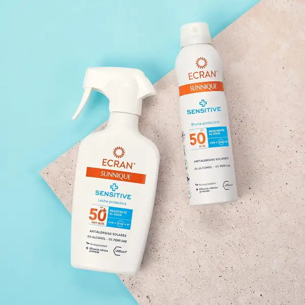 Ecran Sunnique Sensitive fluido protector SPF 50+