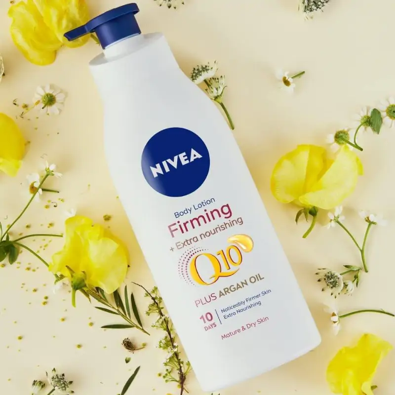 005 Nivea Body Milk Firming Q10 Plus Argan Oil