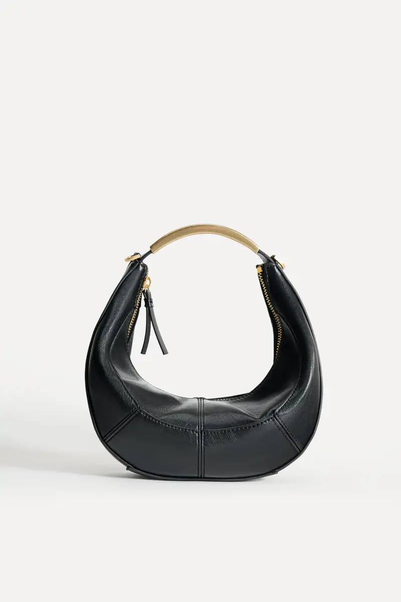 bolso ovalado zara