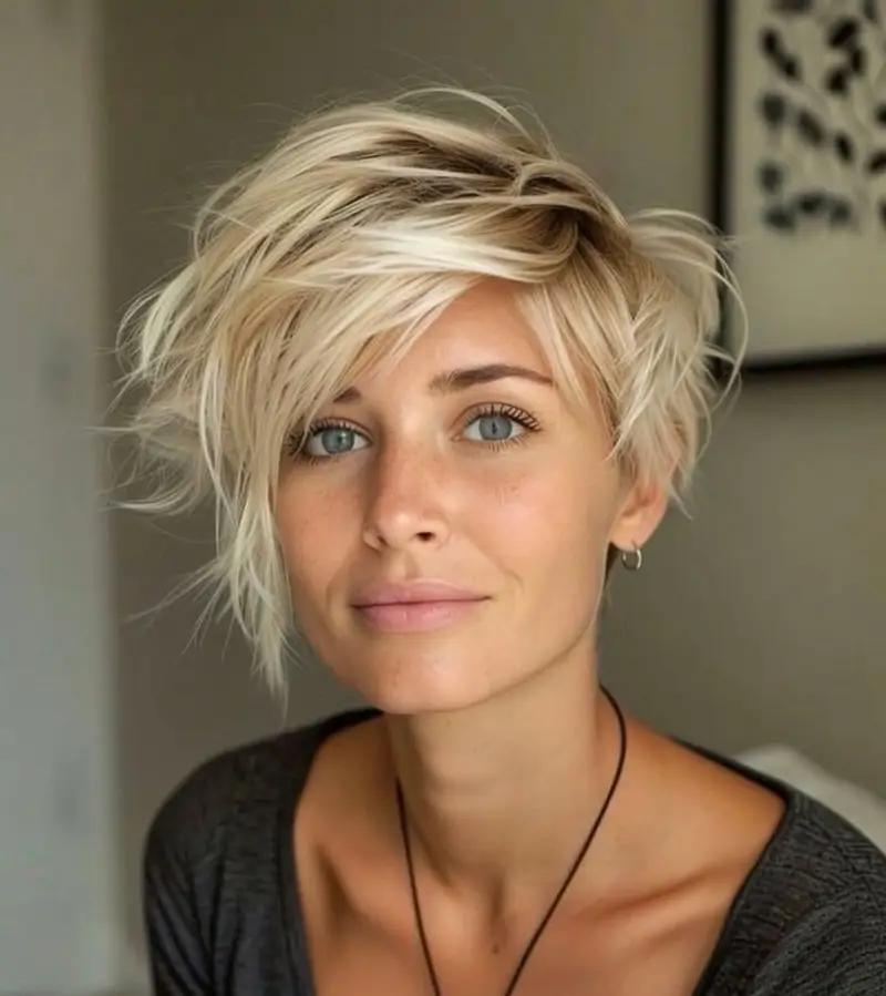 cortes de pelo asimétricos long pixie