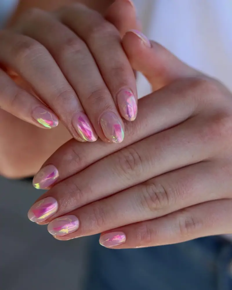 aurora nails brillo
