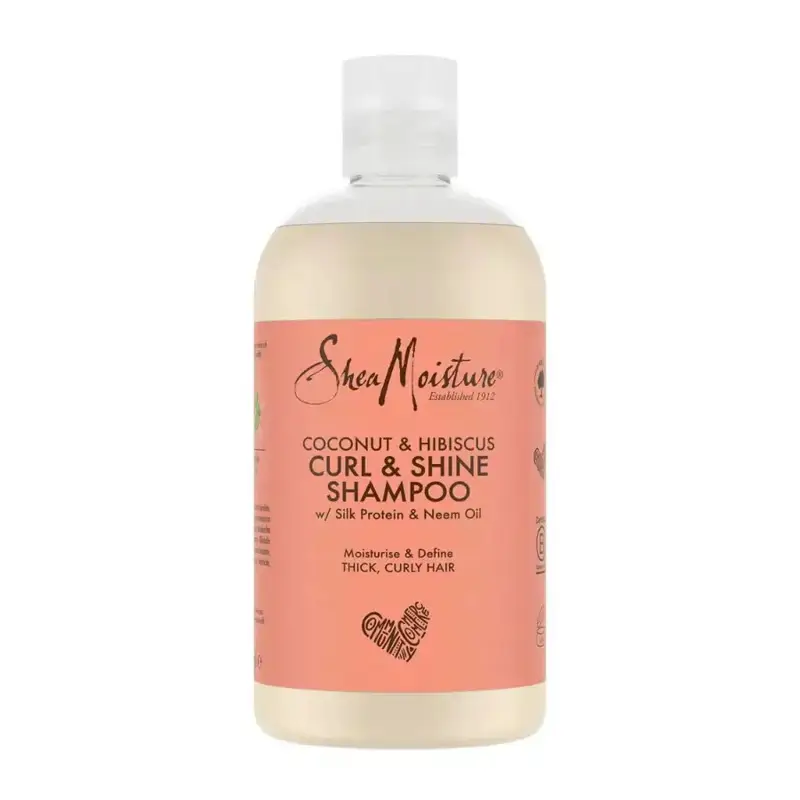 Champú Curl & Shine de Coco e Hibisco de Shea Moisture 