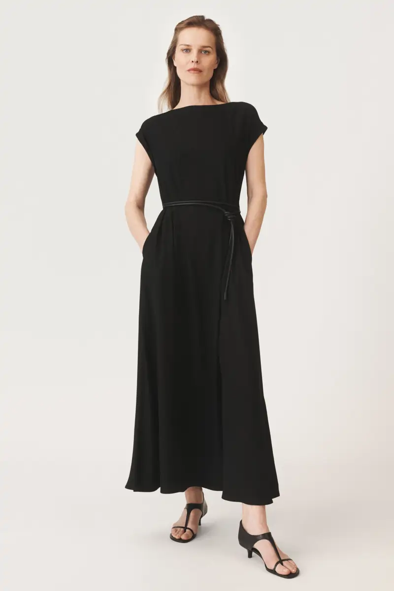 vestido largo zara