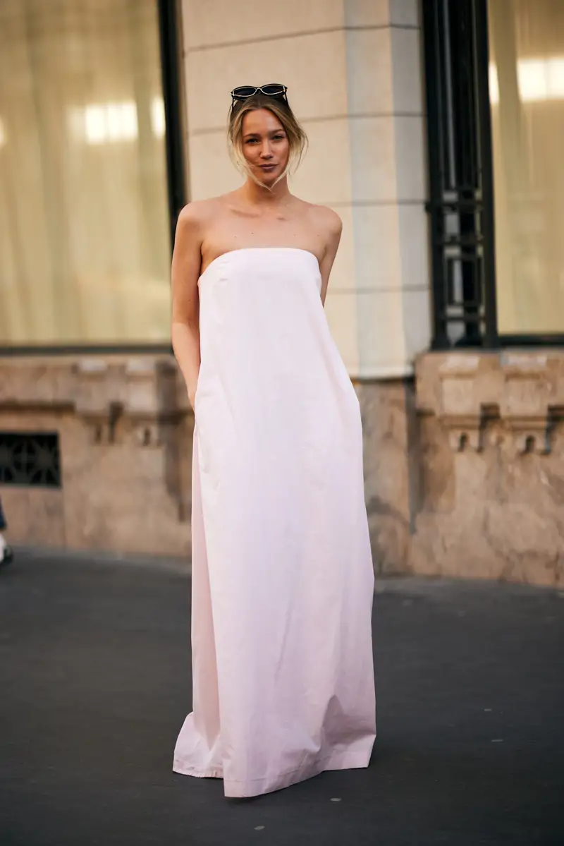 vestido lino