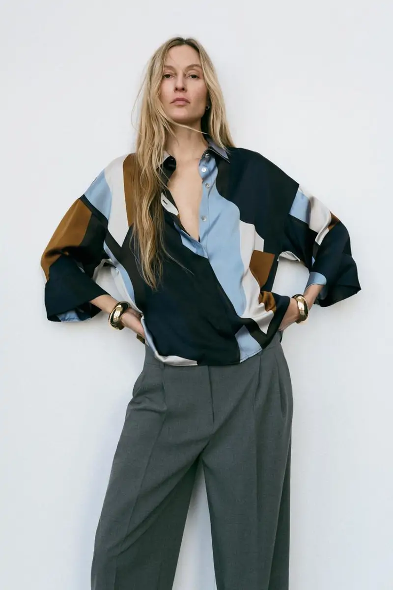 Blusa estampada