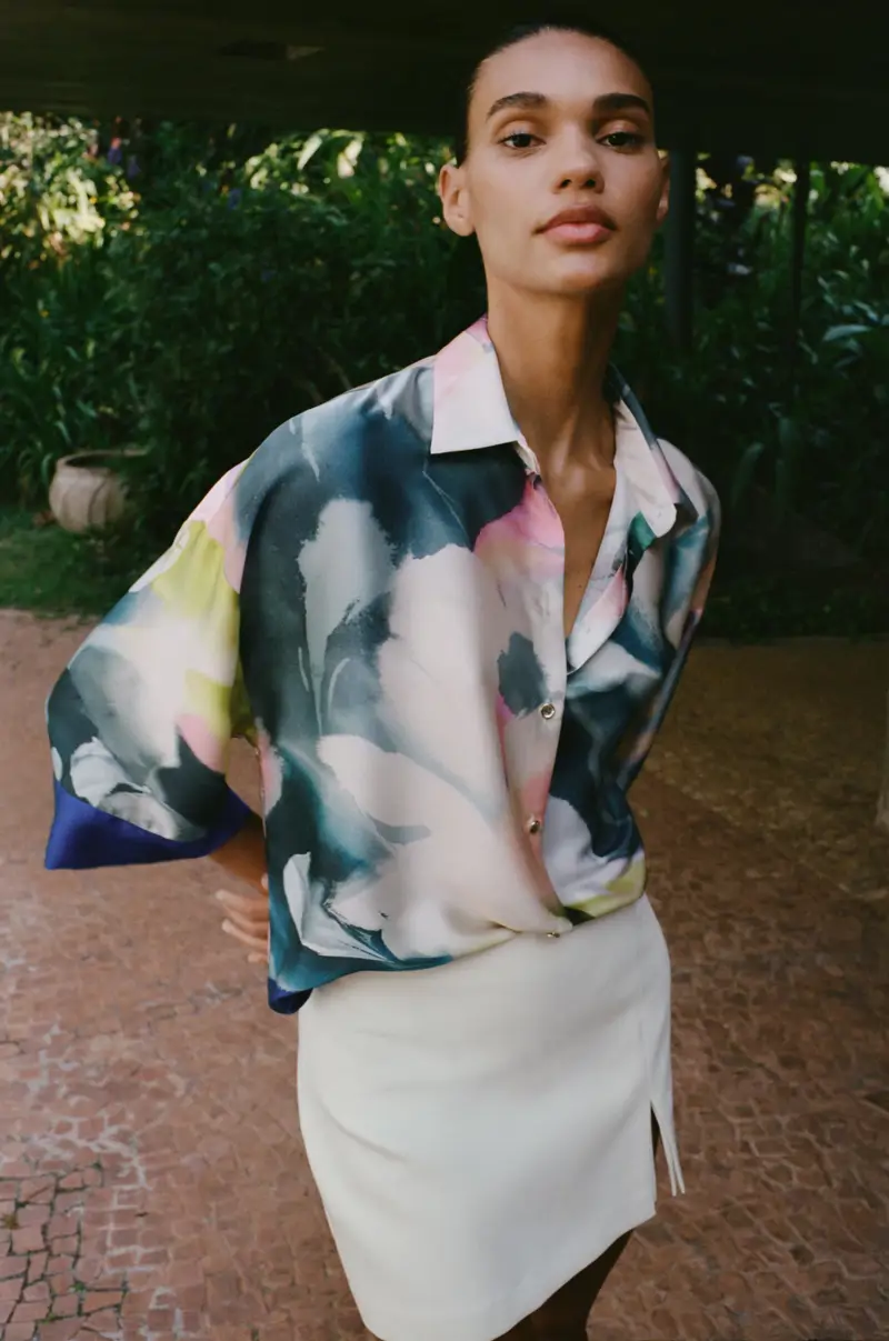 Blusa estampada