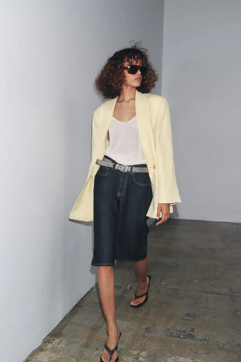 Blazer de lino