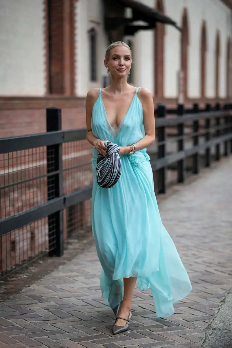 vestido azul