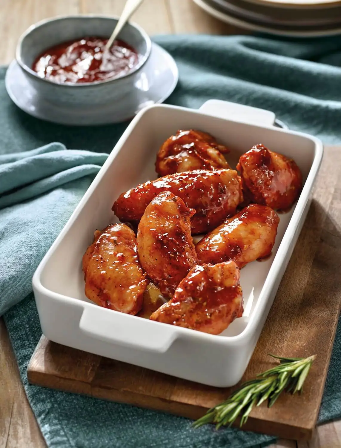 salsas para carnes alitas de pollo con salsa barbacoa