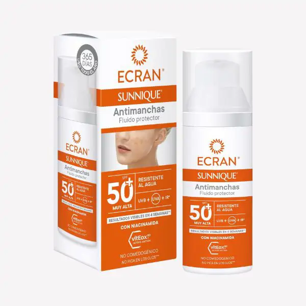 Fluido protector antimanchas de Ecran Sunnique