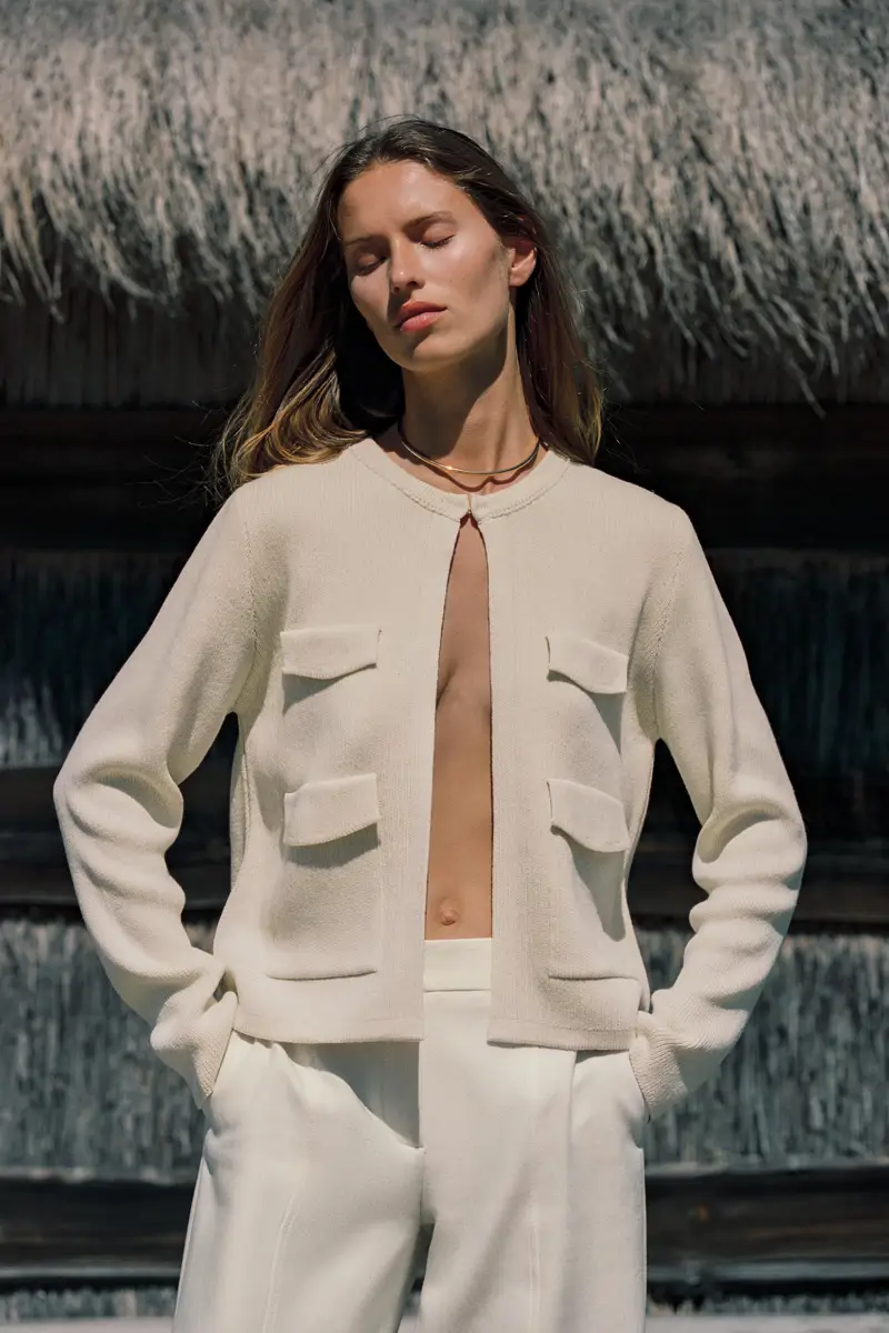 chaqueta punto zara 