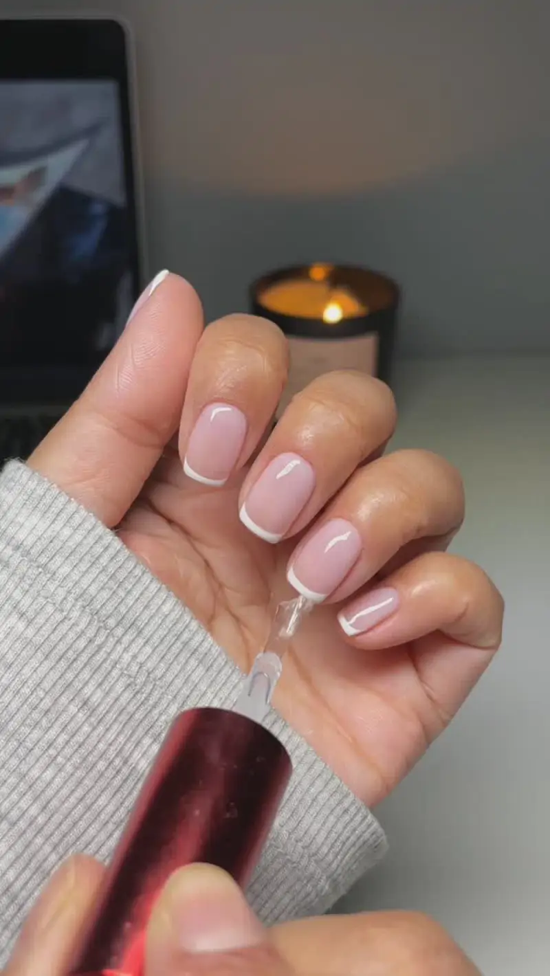manicura francesa