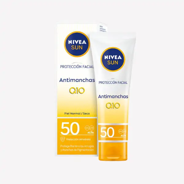 Protección facial antimanchas Q10 de Nivea Sun