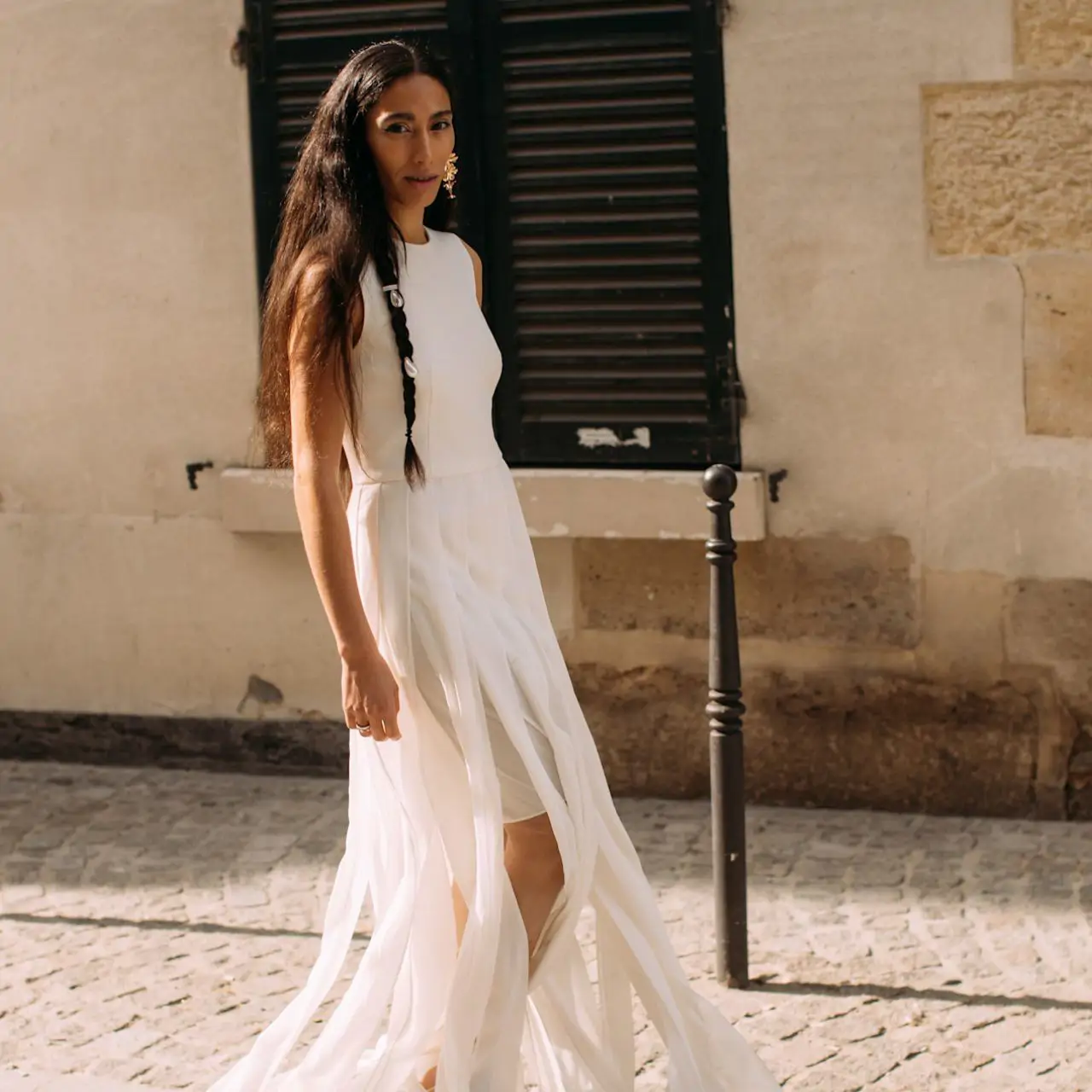 vestido lino