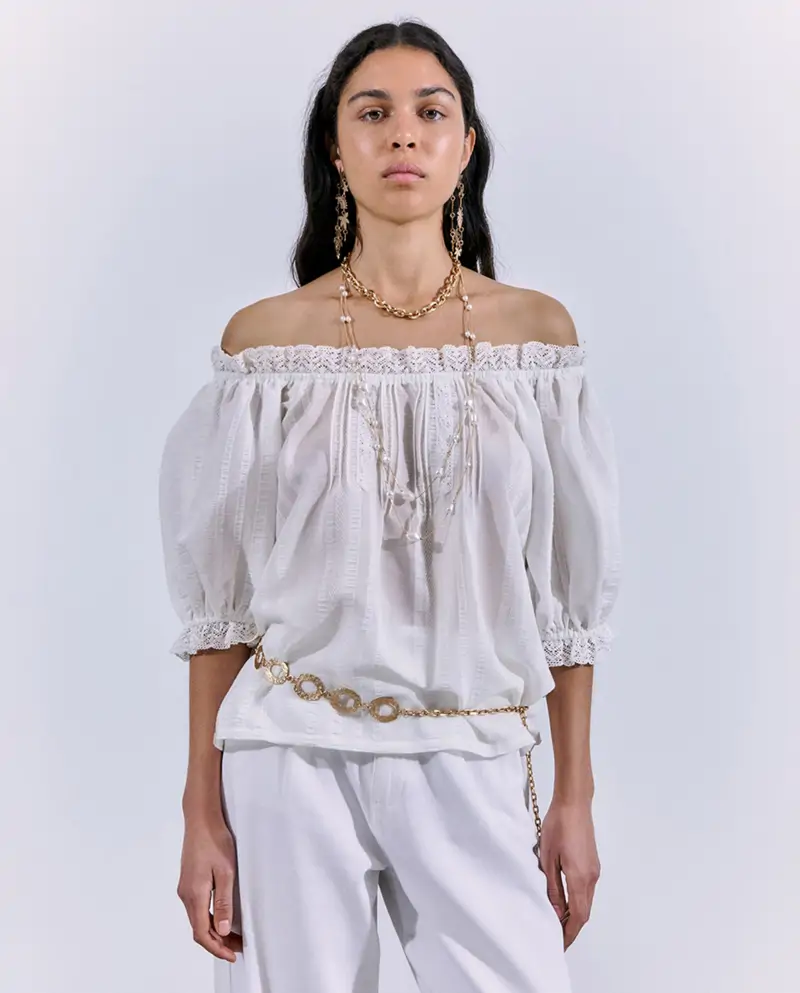 Blusa romántica