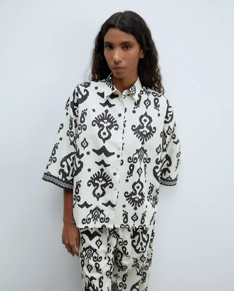 Camisa estampada
