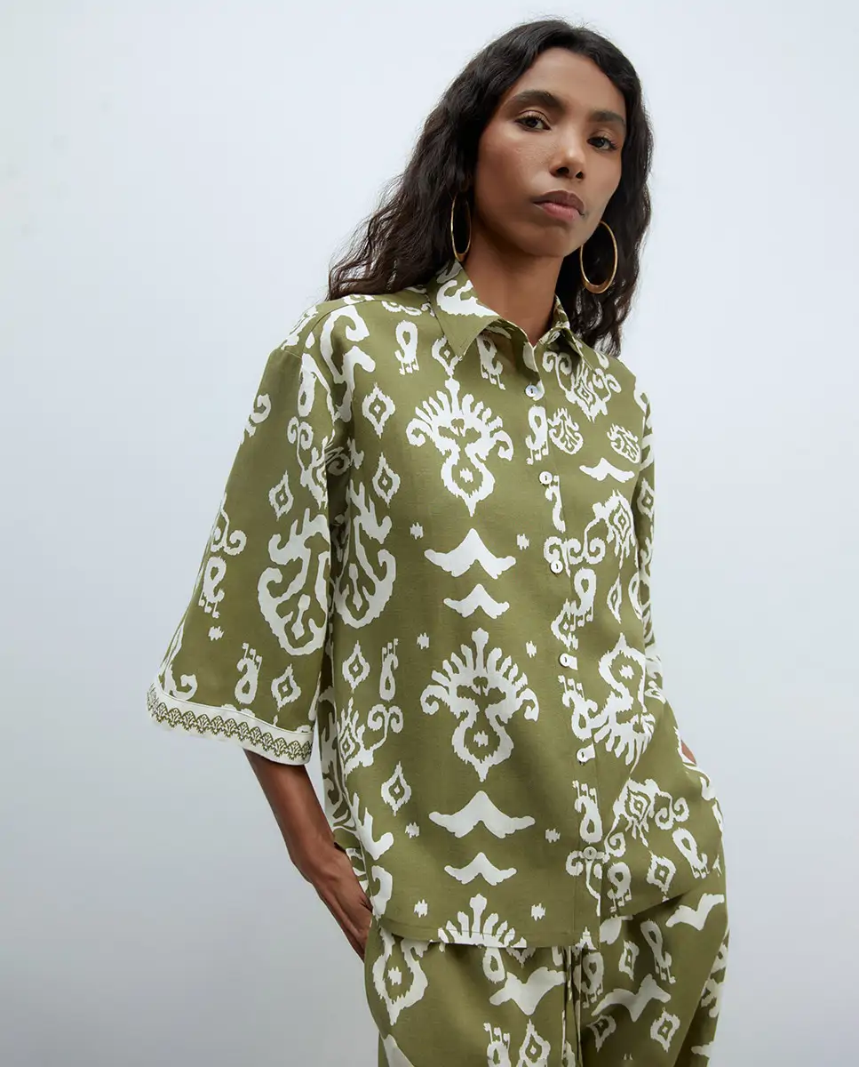 Camisa estampada