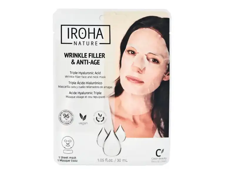 009 Mascarilla Rellenadora y Antiedad de Iroha Nature