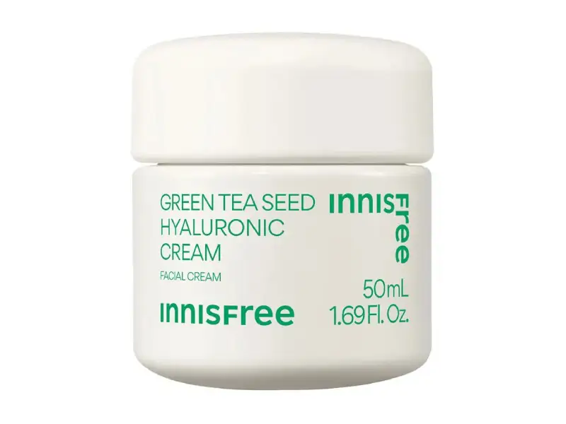029 Crema Hidratante con Ácido Hialurónico y Té Verde Innisfree
