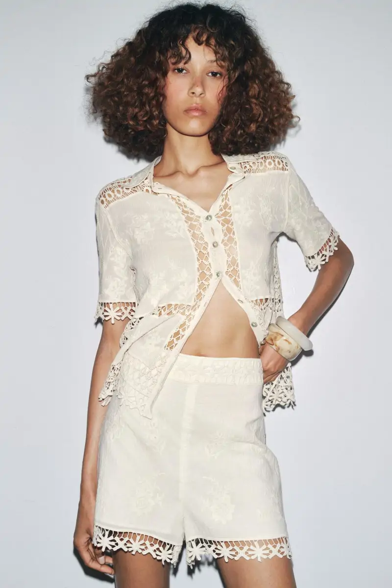 Blusa de crochet