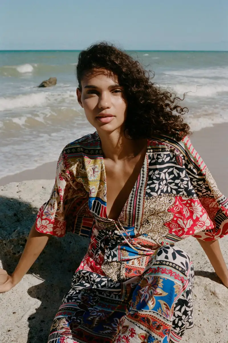 Blusa estampada
