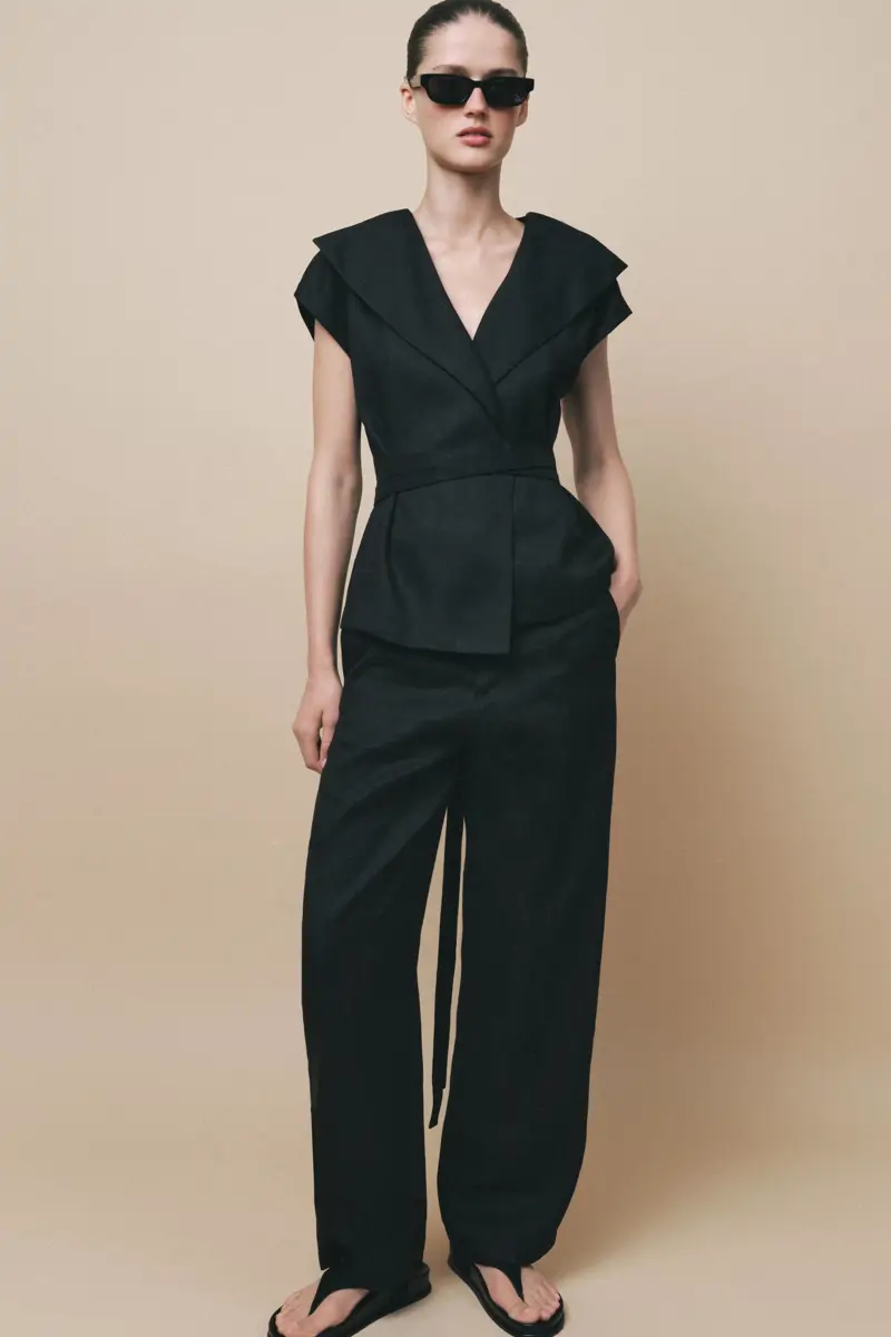 conjunto negro zara