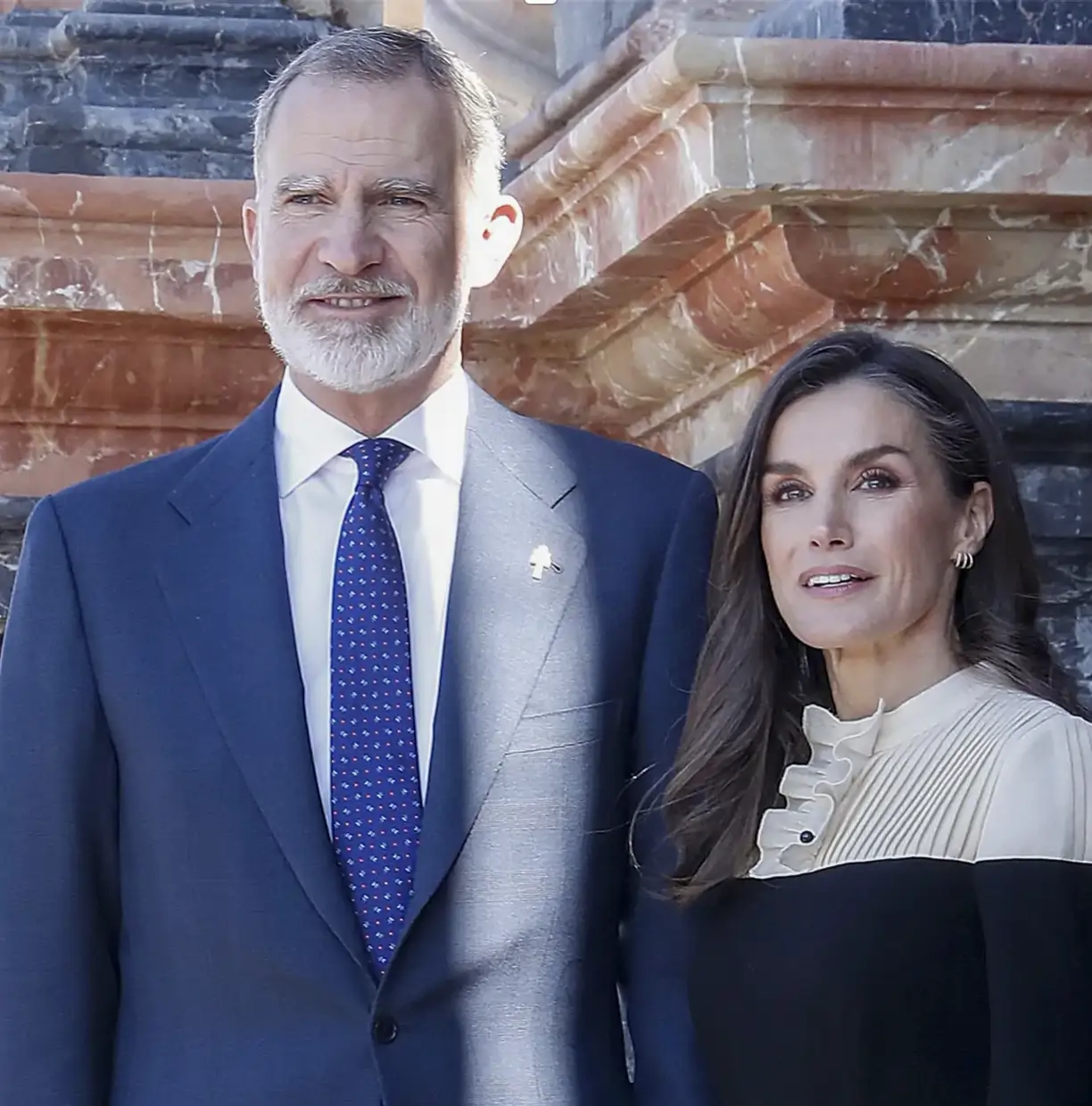 Los reyes Felipe y Letizia