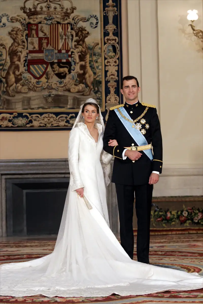Los reyes Felipe y Letizia