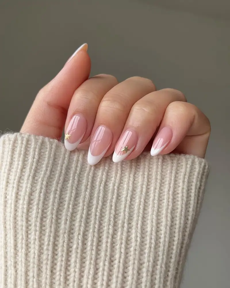 Uñas francesas modernas