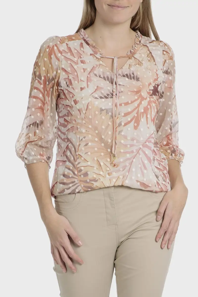 Blusa de plumeti