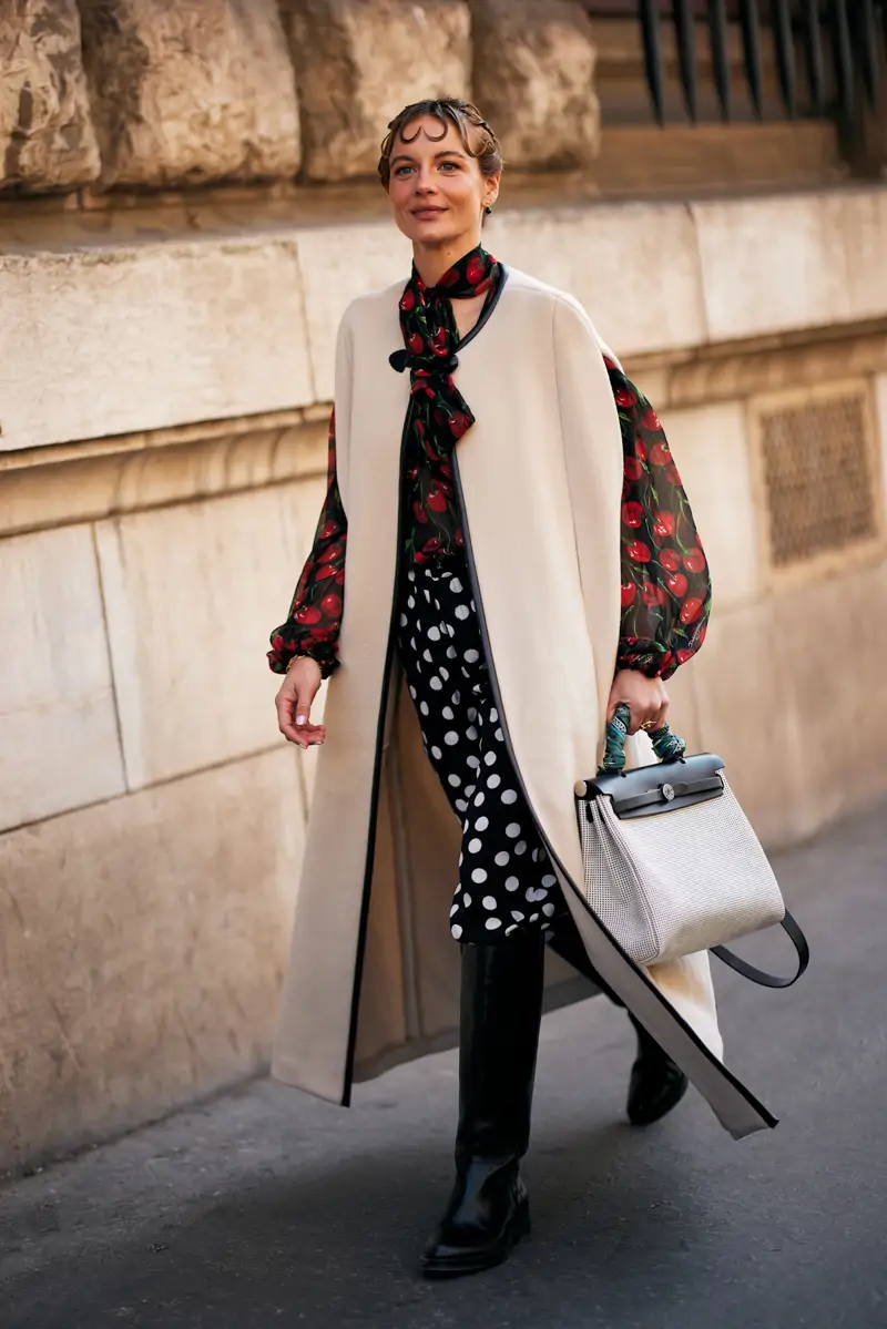 Falda midi 