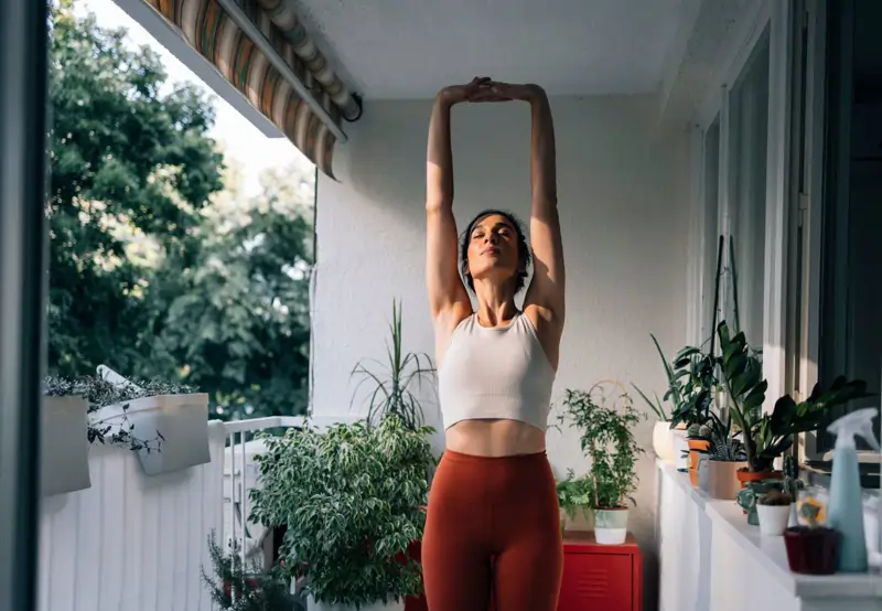 mujer en forma