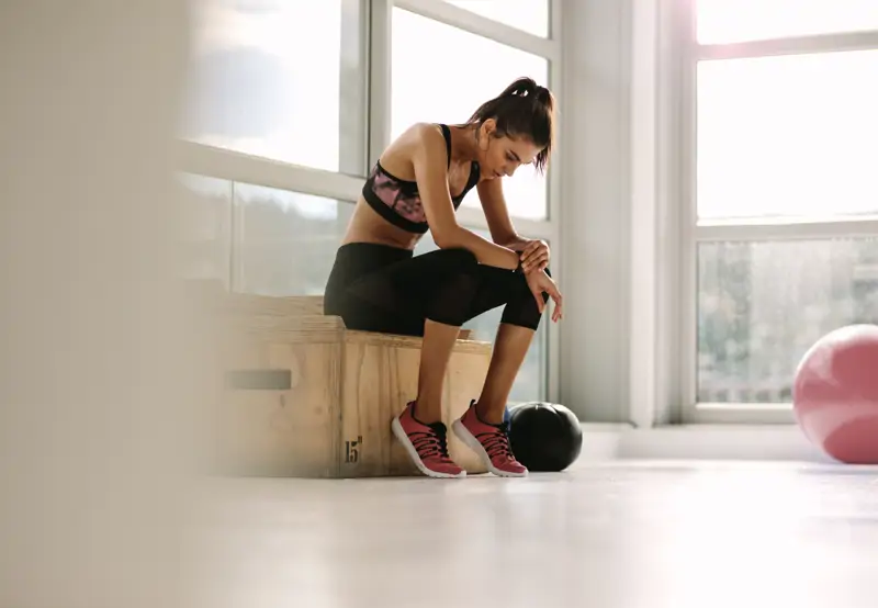 mujeres entrenando