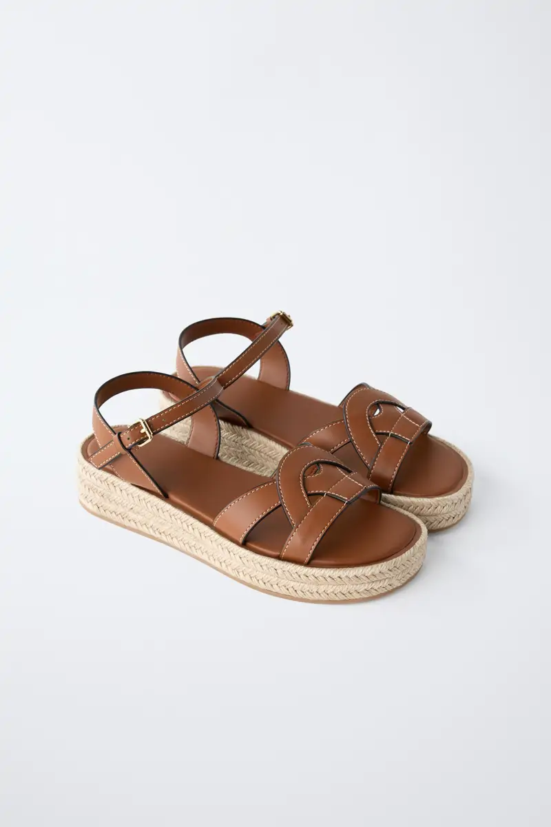 sandalias yute