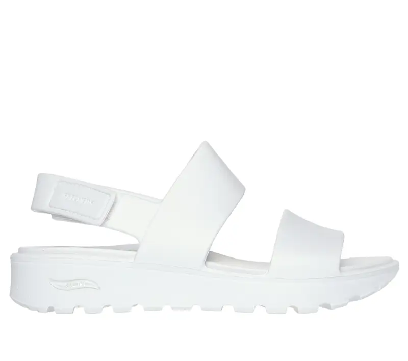 sandalias blancas