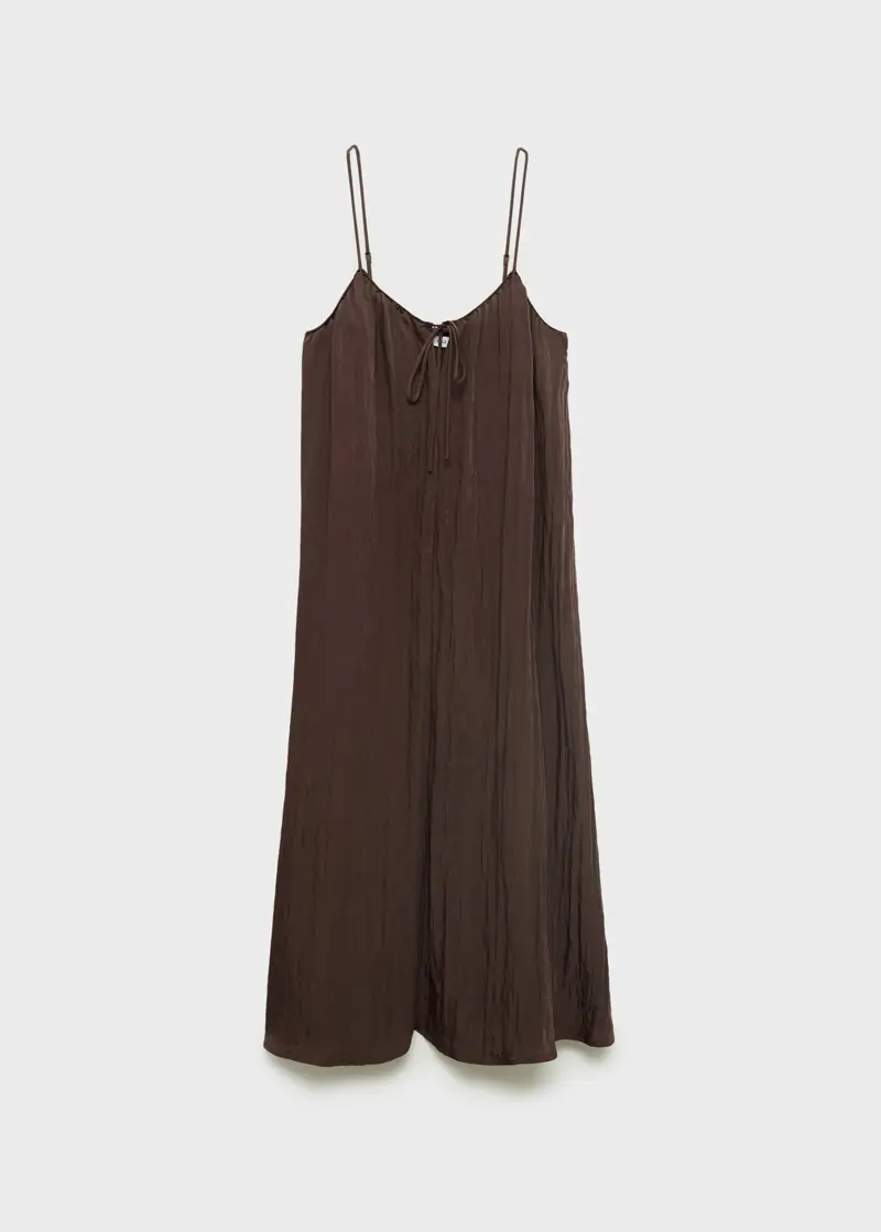 vestido largo fluido