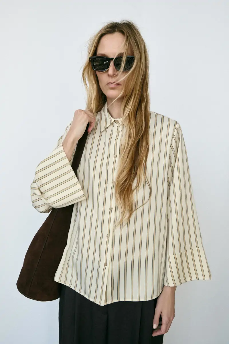 Blusa de rayas