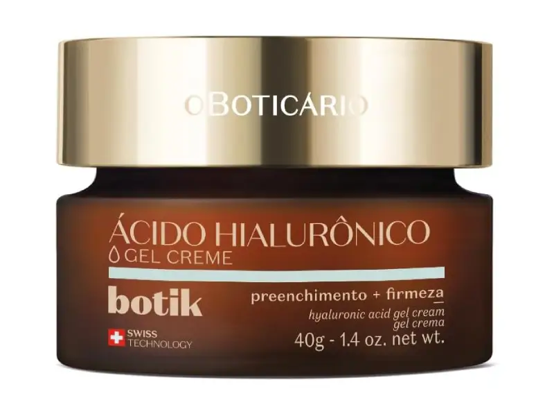 012 O Boticário Botik Gel Crema Facial con Ácido Hialurónico