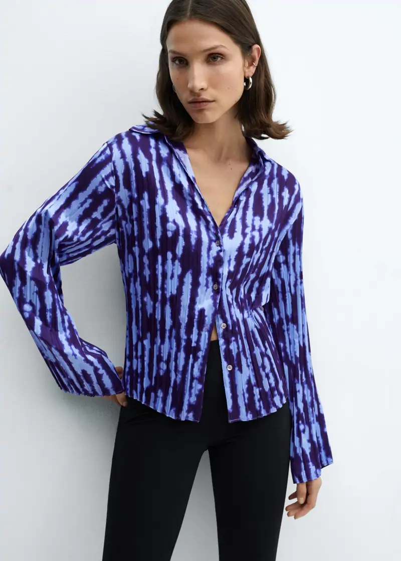 Blusa con estampado