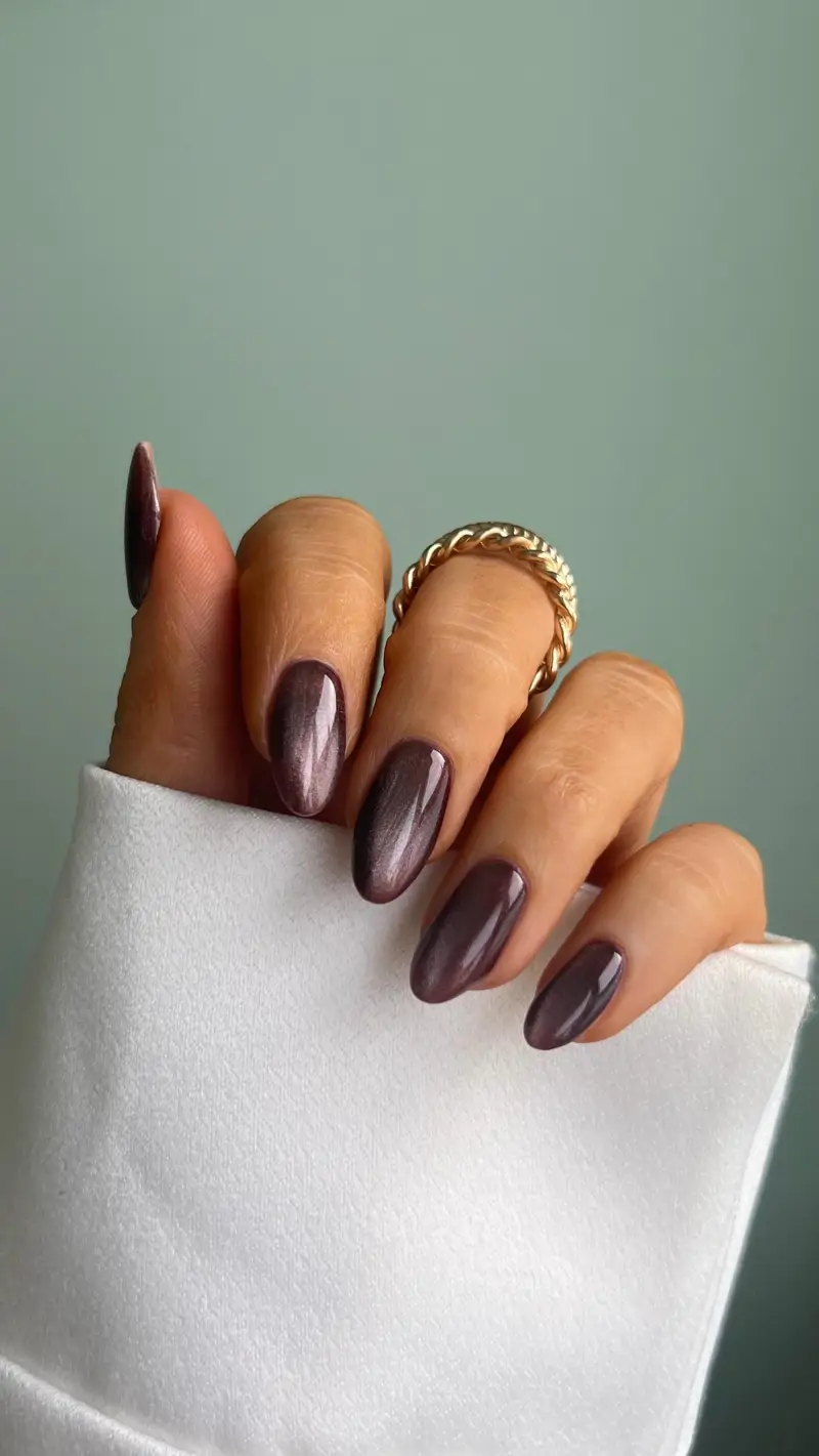 manicura metalizada