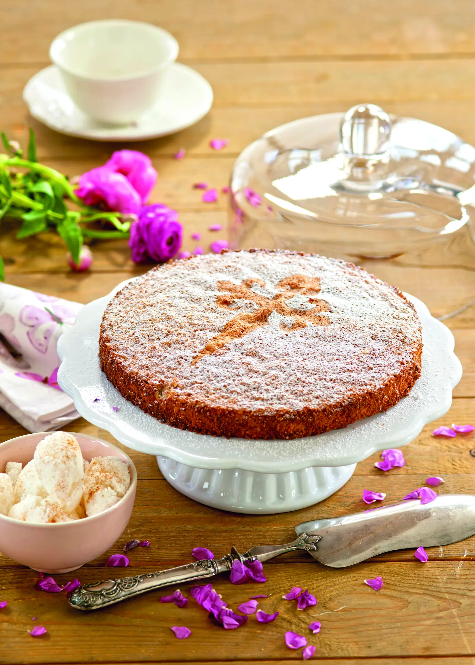 tarta de santiago con coco