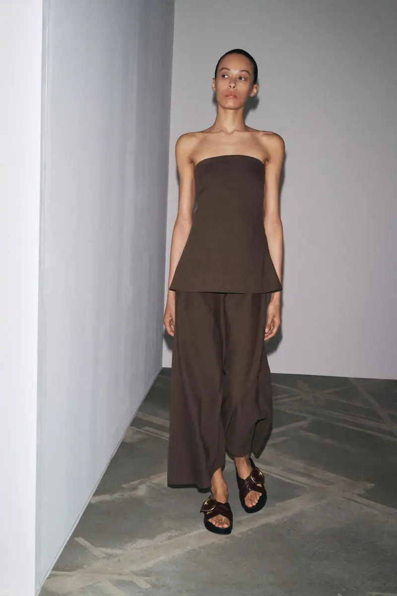 Vestido con efecto dos piezas