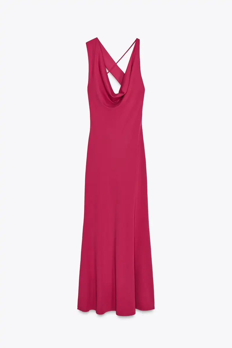 Vestido drapeado