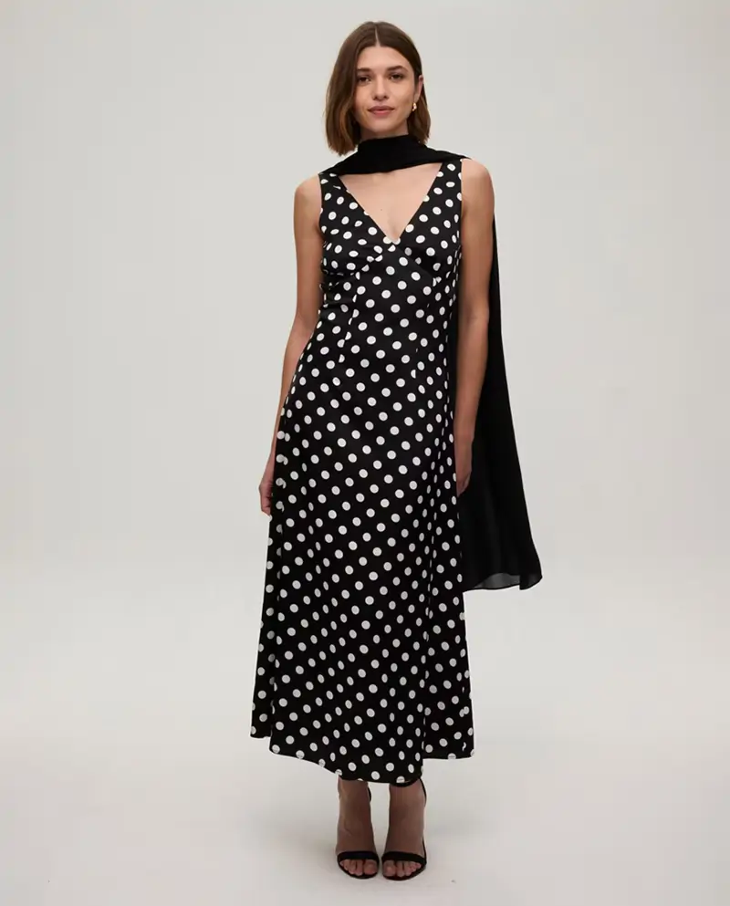 vestido lunares