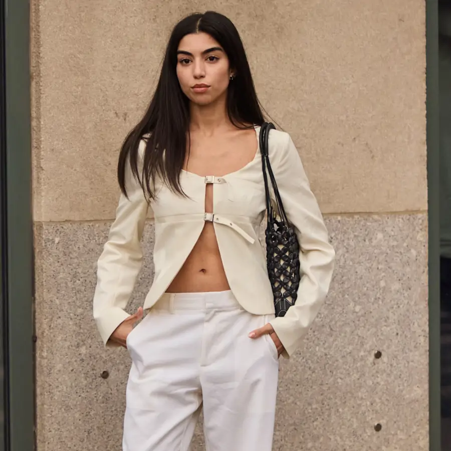 Blusa boho con bermudas