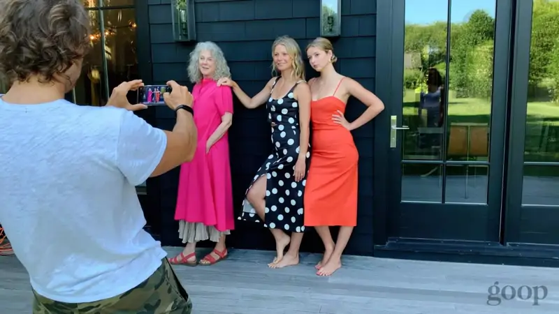 gwyneth paltrow su madre y su hija