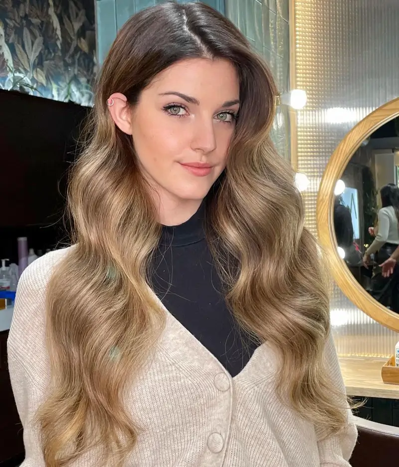 Mechas balayage: melenas largas