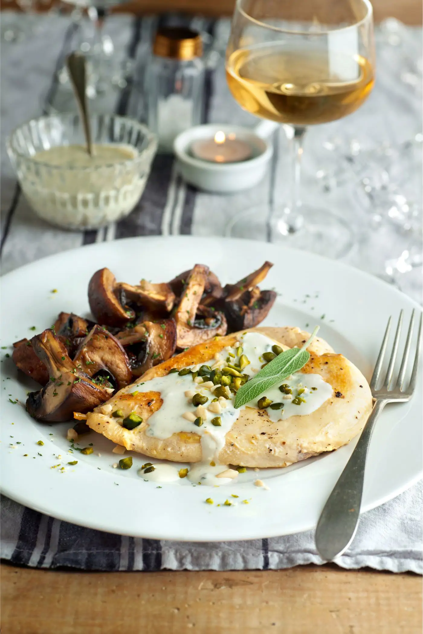 recetas con champiñones laminados pollo champiñones